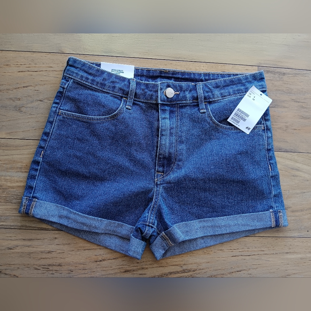 H&M Denim Blue Women's Shorts